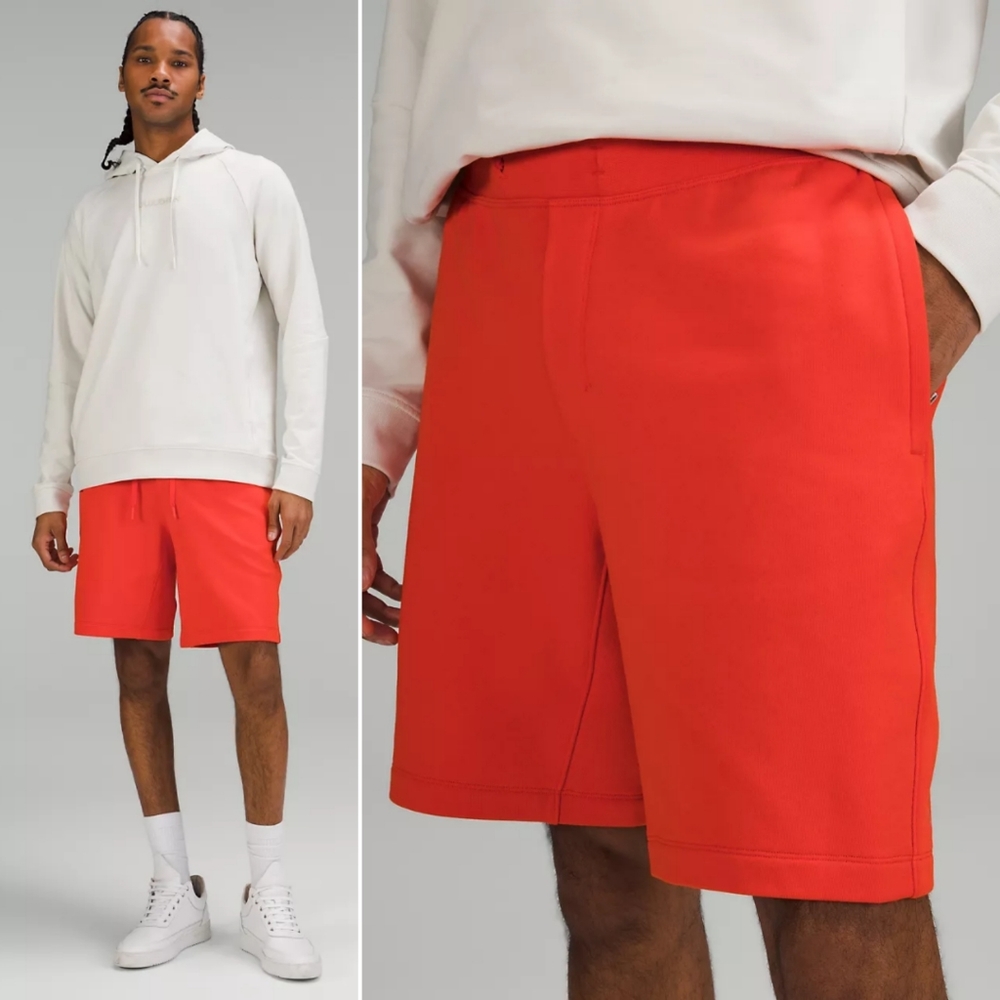 🆕️ Lululemon Relaxed French Terry Short 9" in Solar Orange